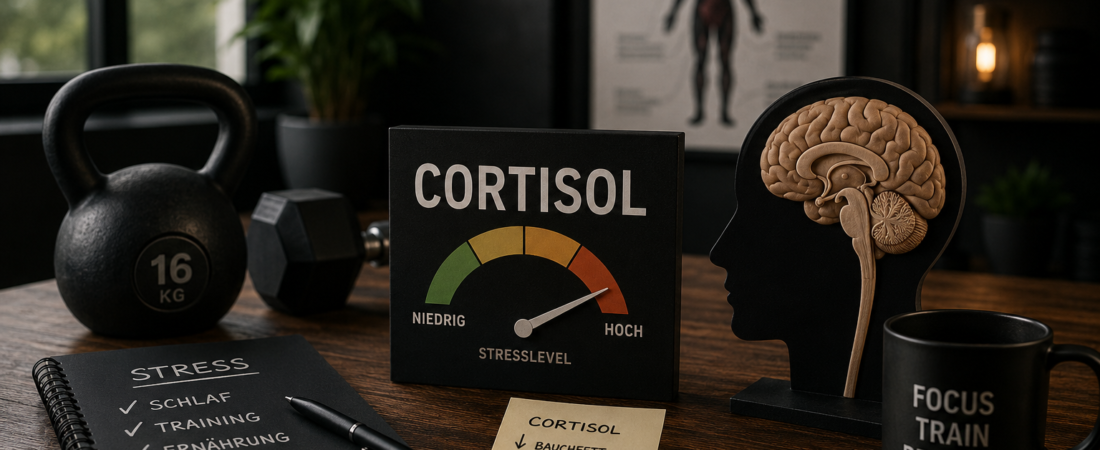 Cortisol bei Männern – Wie Stress Muskelaufbau, Bauchfett und Testosteron beeinflusst