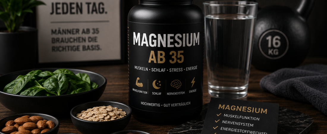 Magnesium ab 35 – Warum viele Männer davon profitieren könnten