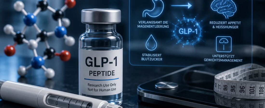 GLP-1 Peptide erklärt: Warum die Welt plötzlich über Abnehm-Peptide spricht