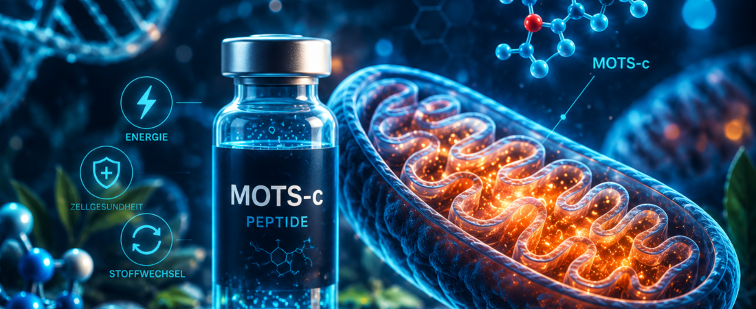 MOTS-c erklärt: Warum dieses Peptid für Longevity und Stoffwechsel so spannend ist