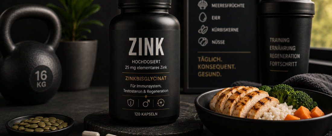 Zink ab 35 – Warum das Spurenelement für Immunsystem, Testosteron und Regeneration wichtig ist