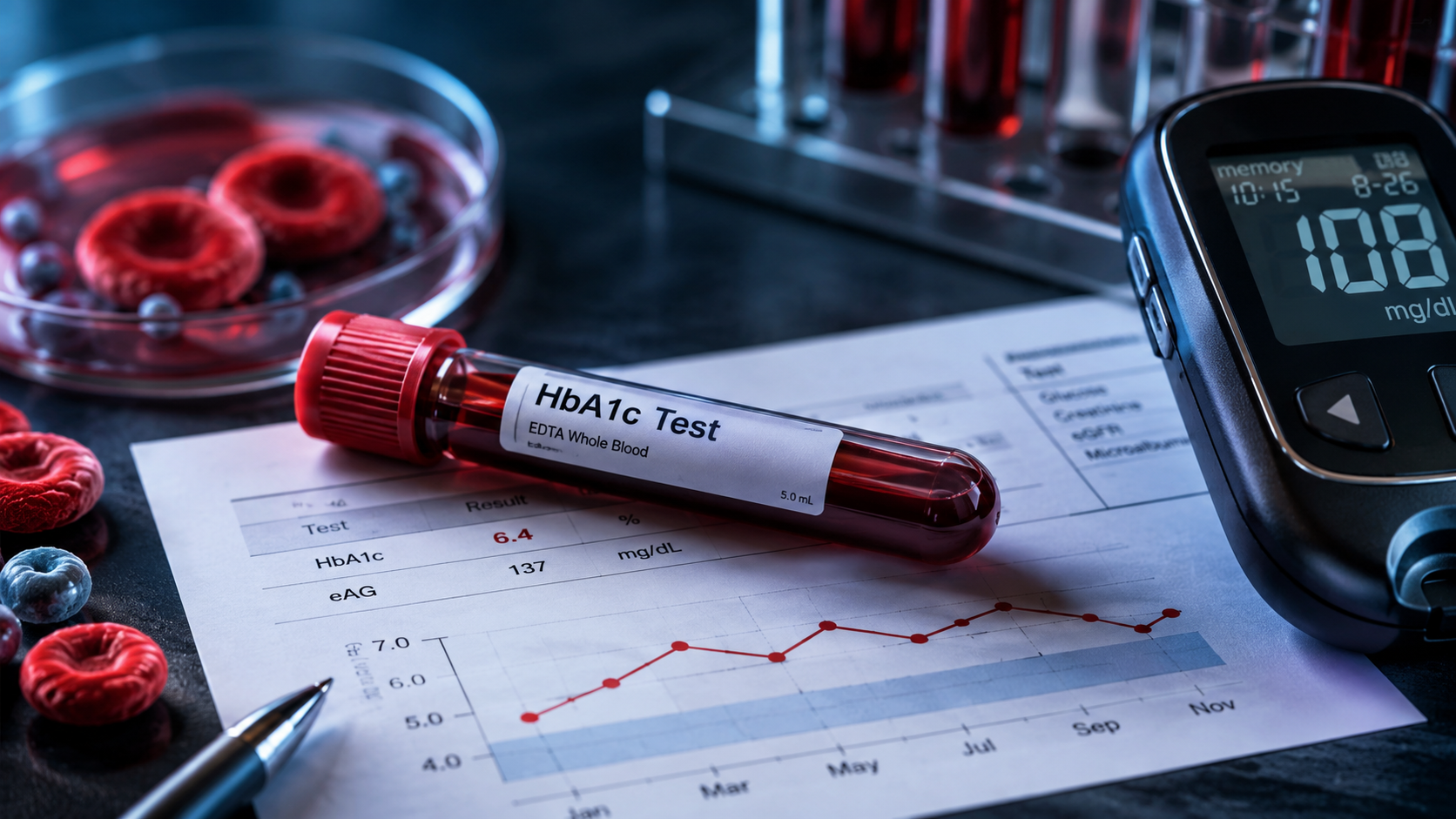 HbA1c einfach erklärt – Was dein Langzeitblutzucker wirklich über deine Gesundheit verrät